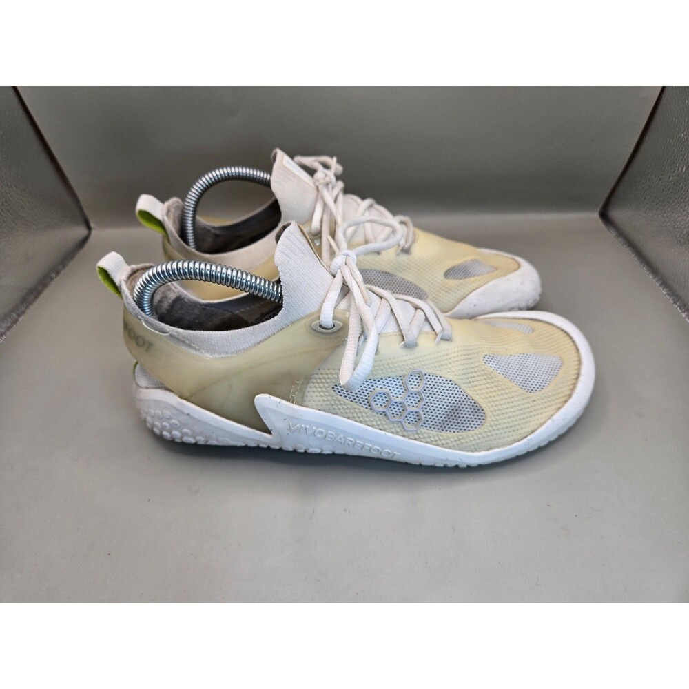 Vivobarefoot Motus Shoes Womens EU 38 White Minimalist Strength Training Sneaker